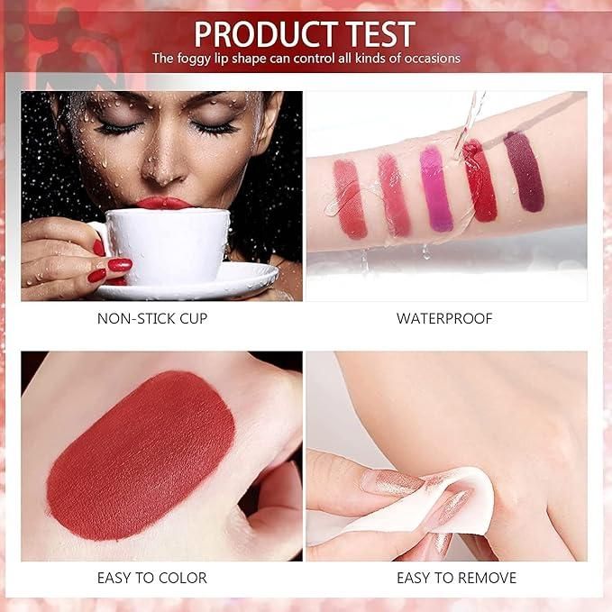 FITNET BEAUTY / PREMIUM LIPSTICK SET || 12 SHADES || ALL COLOUR || WATERPROOF || LONG LASTING || FRESH SMELL ||